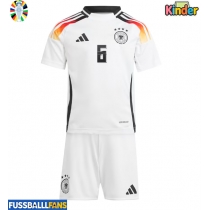Deutschland Joshua Kimmich #6 Heimtrikotsatz Kinder EM 2024 Kurzarm (+ Kurze Hosen)